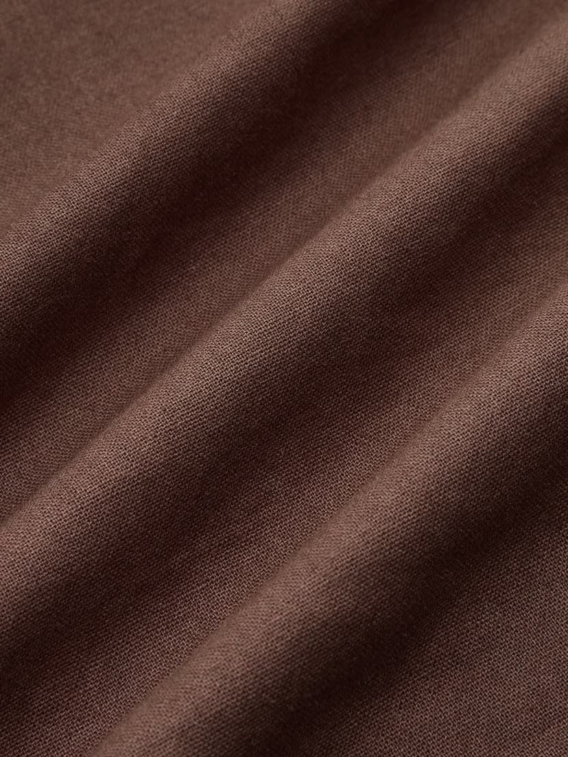 Premium Coffee Brown Unstitched Fabric